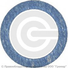 Прокладка фланцевая ПМБ Ду-150 Ру-40 (222х161х2) 2 мм ГОСТ 15180-86