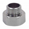 Переход латунный (переходник) НР-ВР (НАР-ВН) Ду 25-50 (1&quot;-2&quot;) никель SantechSystems