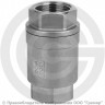 Клапан обратный осевой нержавеющий AISI 316 Ду-15 (1/2&quot;) Ру-40 ВР (ВН) (Т&lt;200°С) D12 ABRA