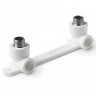 Планка PP-R монтажная белая НР (НАР) Дн 25-3/4&quot; VALFEX