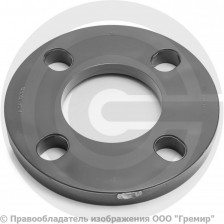 Фланец ПВХ клеевой серый Дн 75 Ру-10 напорный Aquaviva