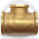 Тройник латунный переходной ВР (ВН) Ду 15-20-15 (1/2"-3/4"-1/2") VALFEX