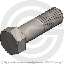 Болт нержавеющий A2 М12х60 DIN 933