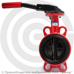 Затвор дисковый поворотный межфланцевый Ду-40 Ру-16 EPDM с чугунным диском АДЛ Гранвэл ЗПВС-FL(W)-MN-E