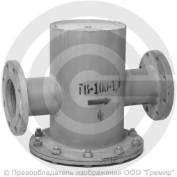 Грязевик абонентский вертикальный стальной фланцевый Ду-65 Ру-10 исп.3 КАЗ