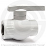 Кран PP-R Дн 20-1/2&quot; ВР (ВН) белый RTP (РосТурПласт)