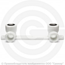 Планка PP-R монтажная белая ВР (ВН) Дн 20-1/2" PRO VALFEX