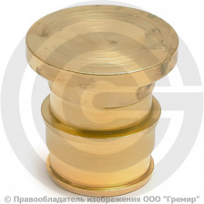 Заглушка латунная для PE-X труб Дн 16 GX165 Giacomini
