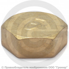 Заглушка латунная ВР (ВН) Ду-15 (1/2") LD