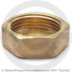 Заглушка латунная ВР (ВН) Ду-32 (1 1/4") LD