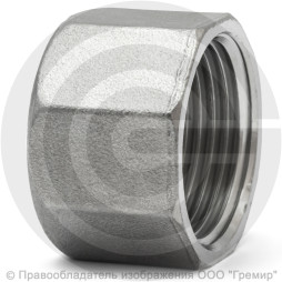 Заглушка нержавеющая AISI 304 6-ти гранная ВР (ВН) Ду-25 (1")