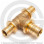 Тройник бронзовый переходной для PE-X труб Дн 25-16-16 RAUTITAN PLATINUM RX Rehau