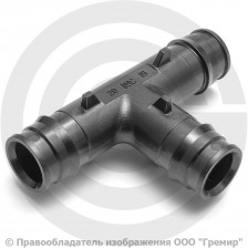 Тройник PPSU переходной для PE-X труб Дн 25-16-20 РОС