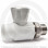 Кран PP-R Дн 25-3/4" НР (НАР) прямой для радиатора белый VALFEX