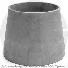 Переход 133х5-108х4 (Ду 125-100) 12х18н10т концентрический ГОСТ 17378