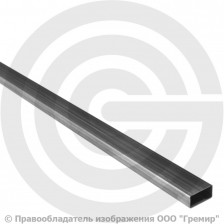 Труба 50х25х1,5 нержавеющая AISI 304 профильная матовая EN 10219-2 (ASTM A554)
